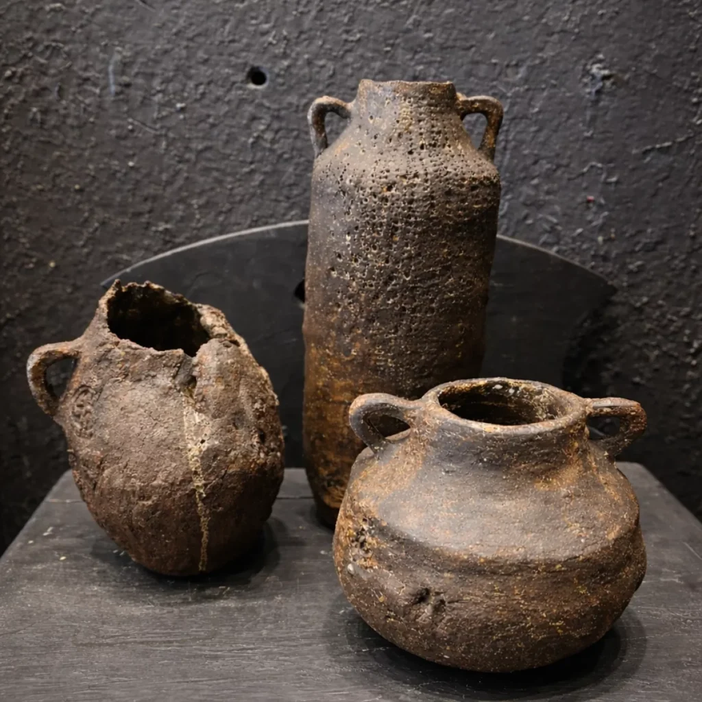 Vases céramiques anciens Ko hana Paris